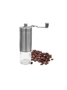 Moedor de Aço Inox Manual para Café e Grãos - Prata - Visão 5