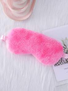 Maschera per gli occhi in colore unito e in morbido pile, comoda copertura per gli occhi per casa, riposo, viaggio, lavoro, maschera per il sonno che blocca la luce, adatta per autunno/inverno, scuola, ritorno a scuola, viaggio, elementi essenziali per il viaggio, elementi essenziali per la casa, maschera per gli occhi, maschera per il sonno