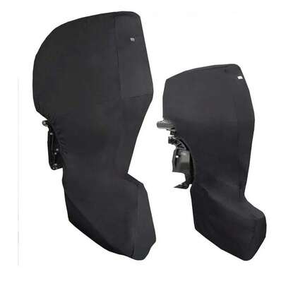 1 pz Copertura per motore fuoribordo Copertura per motore fuoribordo Protezione antipolvere impermeabile Oxford UV per yacht marini 420D (60-100 CV)