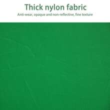 56" Green Screen Backdrop Pop-Up Chair Round Background Protable Photography - Green - View 7