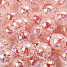 4/10/20pcs Acrylic Shiny Red Cute Strawberry Series Disco Wave Point Spaced Bead For Jewelry Making Bracelet Necklace Earrings DIY Keychain Mobile Phone Chain Pen Bead Craft - Red - View 12