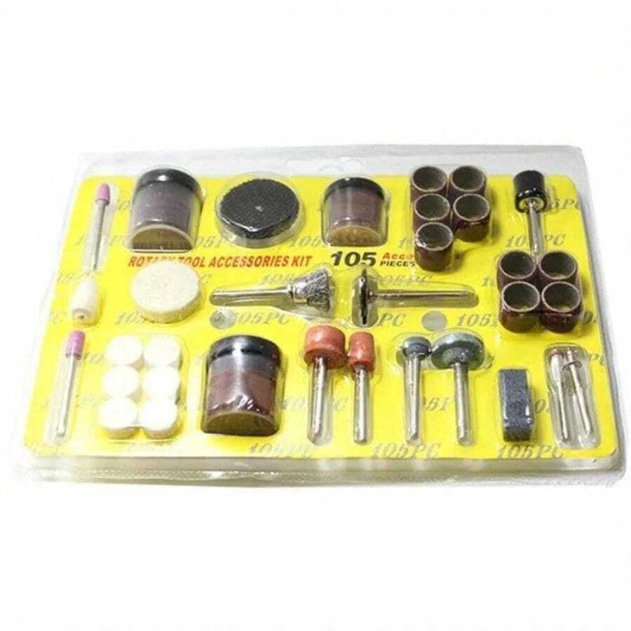 Electric Polishing Rotating Tool Set Combination Kit Electric Polishing Cutting And Polish Tools Sculpture Accessories Set - default - View 1
