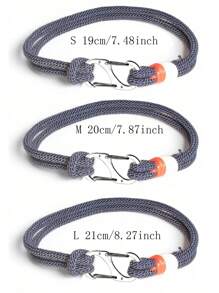 Men's Simple Fashion Navy Blue Bracelet, Suitable For Daily Wear