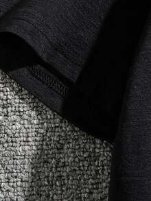 Daddy's Little Kitten Funny Cringe Meme Bootleg T-Shirt Premium Cotton Crewneck Timeless Fit For Any Occasion - 黑色 - 查看 2