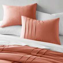 2/3 Pieces Bedding Comforter Set,Cozy Premium All Season Home Textile Fits Modern Bedroom Décor, Only 2-Pcs-Set For Twin-Twin XL Size,Christmas New Year Holiday Gifts - 亮橙色 - 查看 3