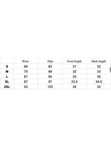 Skirt Y2k Harajuku Gothic Hip Hop Alphabet Print Retro Blue Denim Skirt Women's Fashion Casual Skirt - X02 - 查看 2