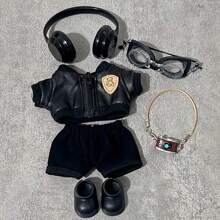 1-5 件适用于 服装配饰、多色围兜裤、夏季帽子、眼镜、靴子或全套 服装，适合 BJD 和大多数娃娃的服装配饰