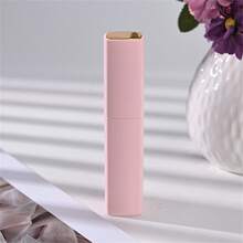 1 pièce Flacon de voyage carré rechargeable de 10 ml pour parfum, contenant cosmétique portable, sans odeur, sans PVC, vaporisateur rotatif pour parfum et brume faciale