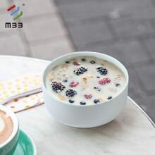 MBB 1 zestaw porcelanowej zastawy stołowej, nowoczesne zestawy talerzy obiadowych i misek, zestaw białych naczyń, odporne na odpryski i zarysowania zestawy naczyń kuchennych i stołowych do użytku domowego, hotelowego, weselnego i codziennego