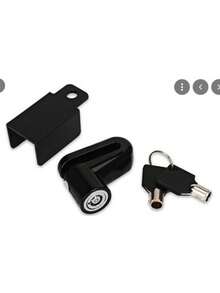 Motorcycle Disc Lock Anti-Theft Universal Padlock Lock - 彩色 - 查看 3