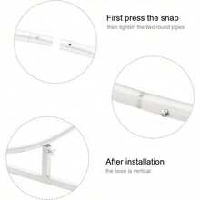 Large Arch Door Wedding Metal Frame Party Backdrop Stand Balloon Flower Rack - 白色 - 查看 6