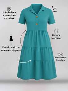 Milimetrica Women Long Dresses - Cadet Blue - View 7