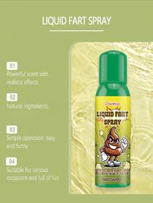 Fart Spray, April Fool's Day Gag Stink Prank Liquid Fart Portable Funny Stink Spray, Stress Relief Creative - Multicolor - View 7