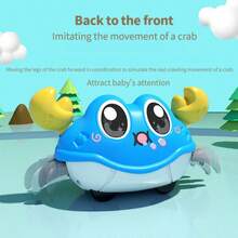 Kids Crab Toy, Funny Dual Inertia Sliding Can Move Forward & Backward, Bubble Crab Small Interactive Toy Car, Gift For Boys & Girls - Crab Toy - View 5