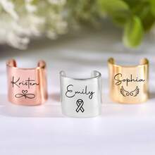 A Personalized Stainless Steel Stethoscope ID Tag, Engraved Stethoscope Name Tag, Custom Stethoscope Charm, Stethoscope ID Ring, Gift For RN Doctor/Nurse, Engraved Stethoscope Tag With Name, Gift For Medical Student, Nurses Week Appreciation Graduation Gift, Stethoscope ID Ring.