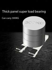 2pcs Adjustable 45-70 Cm Stainless Steel Anti-Vibration Washing Machine Stand, Non-Slip Rust-Proof Feet, Load Bearing 300kg, Suitable For Refrigerators And Washers, Easy Assembly, Large Household Appliance Base With Casters