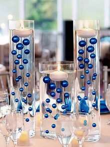 100g Artificial Floating Pearl Filler, For Vase Decor, Floating Candle Decor, Home Center Decor, Suitable For DIY Wedding, Birthday, Theme Party, Halloween Decor And Christmas Center Decor, 10mm, 16mm, 20mm (Including Water Absorbing Gel Beads) Home Decor Room Decor Flower Vase Glass Vase