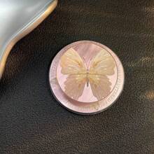 Laser Butterfly Magnetic Phone Holder, Anime Character & Flower Series Multi-Functional Extendable Foldable Desktop Slouchy Stand - Multicolor - View 2