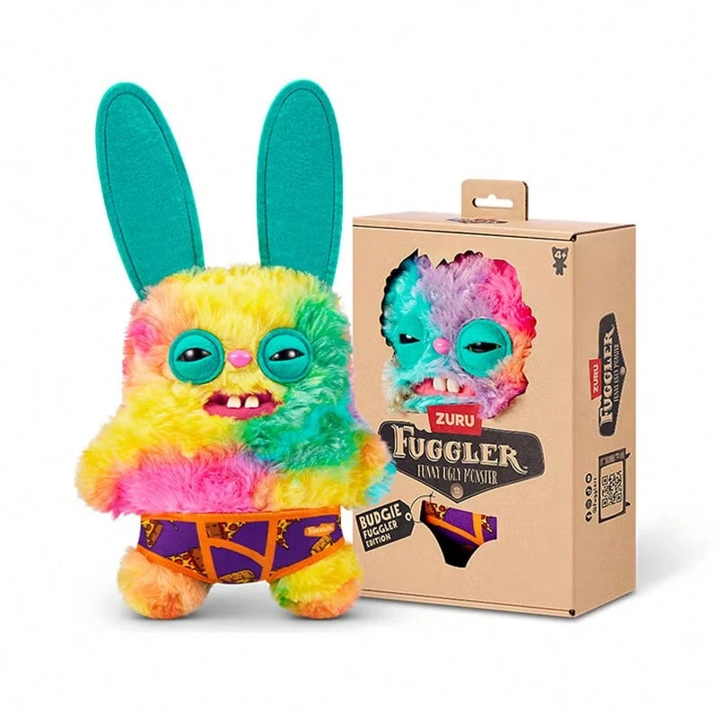 Spin Master Spin Master Muñeca de peluche traviesa de ZURU de 7", muñeca con dientes graciosos, regalo único para el cumpleaños de amigos, muñeca de moda