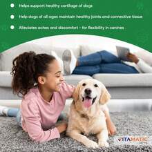 Vitamatic Maximum Strength Joint & Hip Health Supplement For Dogs - 120 Tablets - Khác - Xem 6