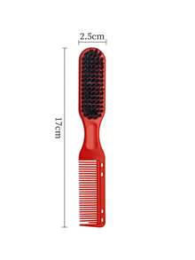 1pc Unisex Hair Styling Comb/Brush For Men's Oil Head & Beard, Suitable For Daily Use ,Hair Styling Tools Hair Accessories - Black - View 10