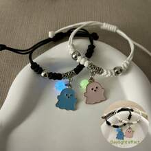 Glow-In-The-Dark Charm Bracelet - Cute & Fashionable, Perfect Gift For Couples And Best Friends