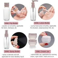 11 Pack Travel Toiletries Bottles Leak Proof Design Portable Ease Your Vacation
