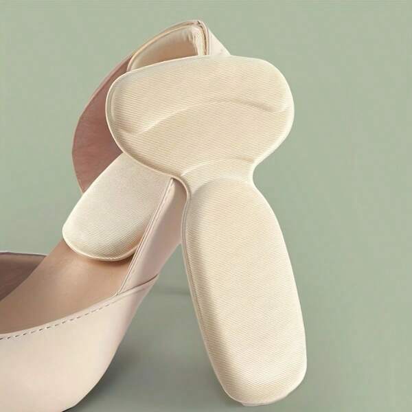 وسادات ضبط الكعب المتينة - مثبتات مضادة للسقوط وبطانات داخلية مريحة - تعديل حجم الحذاء نصف مقاس على الفور - مكيف حجم الكعب العالي الأنيق