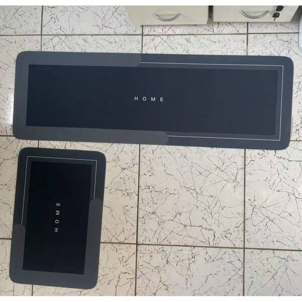 Tapete Magico absorvente de água, Antiderrapante absorvente de óleo e de secagem rápida Cinza escuro Alta qualidade