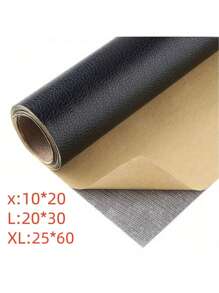 Large Size Self-Adhesive Faux Leather Repair Patch For Sofa, Car Seat, Motorcycle Seat, HeadboardLarge Faux Leather Repair Strip - Extra Wide For Sofa, Chair, Car, Motorcycle, Furniture, Bedside Table - Easy-To-Clean & Durable Synthetic Leather - DIY Upholstery, - Scratch, Tear, Cut Repair - Space-Saving Roll For Quick Fixes, Leather Repair Patch, Furniture Restoration, Textured Upholstery, Highquality Material, Furniture Restorers