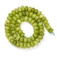 1 Strand 70pcs 8x5mm Multicolor Abacus Natural Stone Loose Spaced Beads - Olivine, Aquamarine, Tourmaline, Garnet, For Jewelry Making, Bracelets, Necklaces, Earrings DIY Fashion Accessories, Vibrant Stone Craft Supplies - Multicolor - View 13