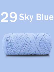 1/2 piezas Hilo de camiseta premium - 200g/pieza Hilo elástico de alta calidad, hilo de poliéster suave y elástico para proyectos de ganchillo vibrantes, ideal para decoración del hogar, manualidades DIY como tejido DIY, proyectos de ganchillo, bolsos tejidos a mano, cestas, mantas, alfombras, zapatos, pantuflas, cojines y muñecas, hilo multicolor | Hilo de poliéster | Hilo acrílico | Accesorios de tejido