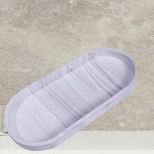 Óvalo jaspeado mediano - Gris - Ver 5