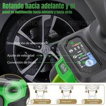 2100 N.m Llave De 3/4 Impacto Inalámbrica Electrica 2batería,Herramientas domésticas,Llave eléctrica,Llave eléctrica doméstica,Llave de tubo - Verde - Ver 7