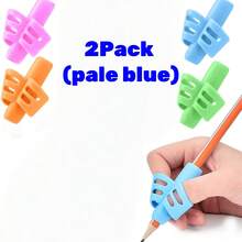 مسك القلم لتصحيح قبضة الكتابة، قابل للتدريب على تصحيح الوضعية، أداة مساعدة للكتابة للاحتياجات الخاصة، لاستخدامها في المكتب والمدرسة والرسم والطلاب والأقلام والقرطاسية ولوازم المكتب وتصحيح قبضة الأطفال على الكتابة، أداة مساعدة للكتابة للأطفال ذوي الاحتياجات الخاصة، مكتب - متعدد الألوان - مشاهدة 26