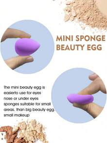 41件套专业化妆工具套装，大容量化妆包套装，包含：1个化妆包、20支化妆刷、1个发带、2个腕带、4个水滴形化妆海绵、4个三角粉扑、4个迷你水滴形化妆海绵、4个迷你指套粉扑、1个清洁工具，适用于液体彩妆、粉状彩妆和遮瑕膏，旅行化妆刷套装，大容量收纳包，圣诞礼物，女士礼品之选。