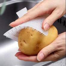 Wearable Finger Scrubber Brush | Multi-Purpose Flexible Cleaner For Produce, Dishes, Cutting Boards & Tight Spots - Multicolor - View 4