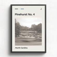 1 pieza / Set de 3 Pósteres de arte de pared con opción de marco / Póster vintage enmarcado del campo de golf de St Andrews, estilo nórdico estético, impresión en lienzo del campo de golf como decoración de pared moderna de mediados de siglo para el hogar - Multicolor - Ver 33