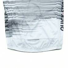 ETIXXL Men'S INEOS Cycling Jersey - Black & Blue, Stretch Short Sleeve Round Neck Zip-Up With Geometric Pattern, Breathable For Summer Outdoor Activities, Casual Sportswear | Sporty Casualwear | Zippered Top White - White - View 6