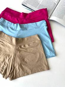 Kit 10 Short Shorts For Women, Panties, Second Skin Anagua, Intimate Fashion, Lingerie, Promotion, Resale - Multicolor - View 4