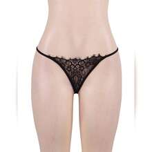 Oh Yeah Lover Schwarzes Neckholder-Dessous-Set mit Strumpfband