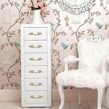 EstiloTendenciaJUXYES - Juego De 5 Manijas De Gabinete CláSico De Estilo Europeo, Tiradores Decorativos Antiguos, Tiradores De Cajones Retro Para Cajones De ClóSet (Dorado)Calidad PremiumVersióN Mejorada