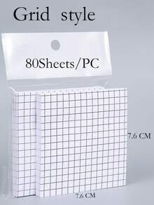 4 件/320 张便利贴条纹留言簿适用于笔记本教科书日历学校家庭办公用品无礼盒学校用品，返校 - 彩色 - 查看 6