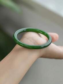 1 件桃花色仿玉手链，甜美百搭玉手链，适合 75 公斤以下女性（手工制作，表面略有痕迹，细圆款手链易碎） - 桃花色 - 查看 15