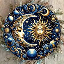 1 件复古太阳和月亮金属标牌、有趣的金属海报、2D 平面印刷多用途金属装饰、易于悬挂、房间装饰、家居装饰、厨房装饰、办公室装饰、花园装饰、户外装饰、卧室装饰、客厅装饰、咖啡厅装饰、餐厅装饰、车库装饰、酒吧装饰