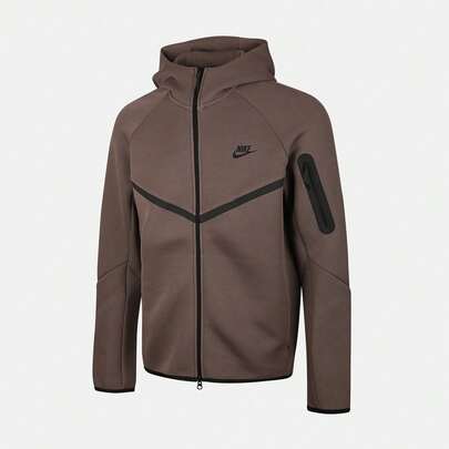 Nike 男式 AS M NK TCH FLC FZ WR 连帽衫 针织连帽外套 HV0950-289