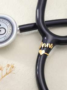 Stethoscope ID Tag|Stethoscope Custom Name Tag With Heart|Stethoscope Charm|Gift For Nurse Graduation, Medical Students, Doctor|RN Gift - Multicolor - View 6