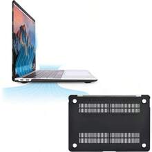 DCompatible With Book Air 13 Inch Case 2022 2021 2020 2019 2018 Release A2337 M1 A2179 A1932 Retina Display Plastic Leopard Grain Hard Shell CaseandKeyboard CoverandScreen Protector Black7001 - màu đen - Xem 4