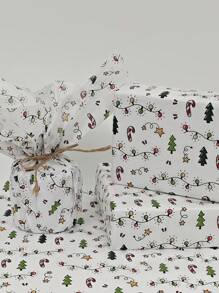 5/10/20/40pcs Christmas Lights Pattern Tissue Paper, Includes Christmas Tree, Candy, Star Patterns - 20 Inch X 14 Inch, Handmade Wrapping Paper, Easy To Protect Items, Suitable For Gift Box Filling, Party Decoration - Christmas Style Design, Durable Packaging, Holiday Packaging, Holiday Decoration - Multicolor - View 4