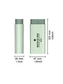 1pc 7-Day Pill Box With Large Capacity, Dust And Moisture Proof Organizer For Vitamins And Medicines,Compartment Storage Box, Multi Compartment Medicine Storage Box, Accessory Storage Box, Ideal For Travel And Outdoor Use, Polypropylene Material, Travel Pill Organizer | Modern Pill Box | Secure Closure Box, Pill Organizer For Travel - Multicolor - View 10